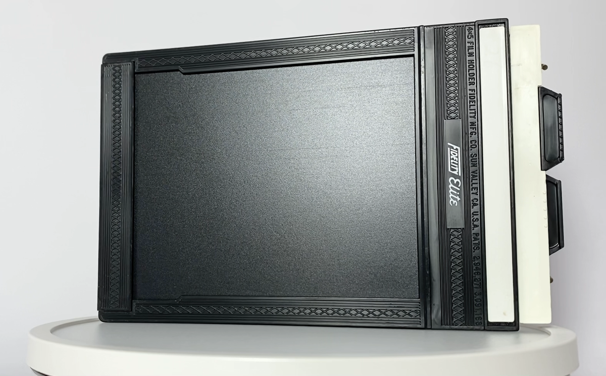 FIDELITY ELITE 4x5 Large Format Cut Film Holder Double from FIDELITY ELITE 4x5 Large Format Cut Film Holder Double from