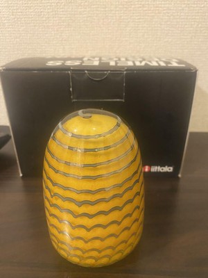 Iittala Birds By Toikka Owlet Owl Color Yellow Made in Finland 