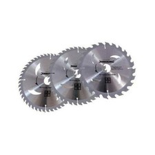 TCT Scie Circulaire Lames 3pk 230 - 30 - 25,20,16mm DIY Power Outil Accessoires