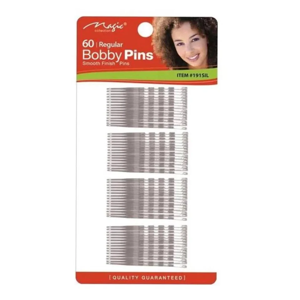 MAGIC COLLECTION 60 REGULAR BOBBY PINS