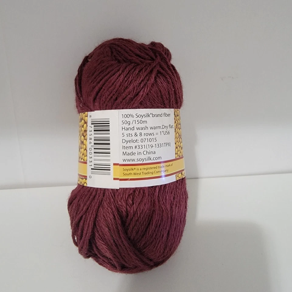 SWTC PURO - 100% hilo de soja 1 madeja Foto 3 de 4