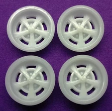 Resin 1/25 Pontiac Rally II Wheels - Trans Am, Firebird, GTO, LeMans, Grand Prix