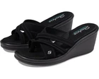 Skechers Women’s Rumblers Young at Heart Sandals Yoga Foam Black 38465 Size 8.5