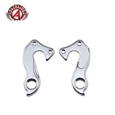 BICYCLE ALLOY REAR DERAILLEUR MESH FRAME HANGER GEAR TAIL HOOK A-HG072 SILVER.