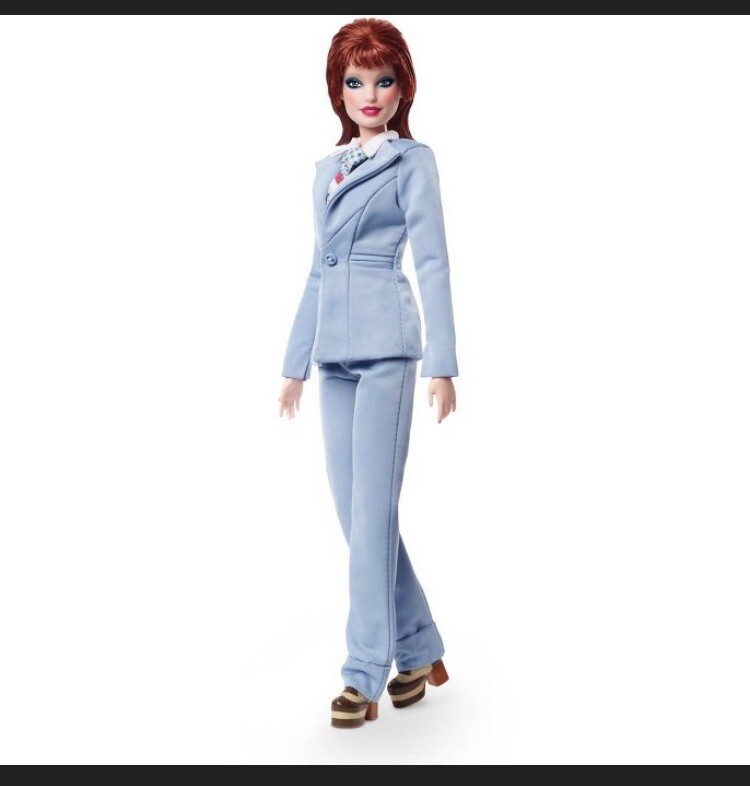 David Bowie Barbie Signature Collector Doll Mattel 2022 In David Bowie Barbie Signature Collector Doll Mattel 2022 In