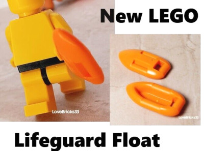 New LEGO Water Sports Safety FLOAT Tool Lifeguard Gear Beach Goer Baywatch Float