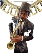 All that jazz sculptures by Willetts Gallery "Uptown Blues" Rare 372/950