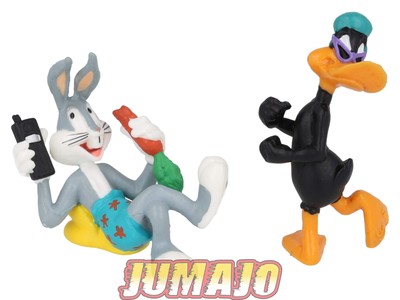 PVC3 Set 2 PVC Figuren Warner Bros 1998 7,5 cm: Bugs Bunny & Daffy Duck