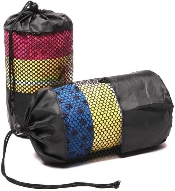 Yoga Handtuch, Yogadecke, Rutschfest, Schnell trocknend, 180x60cm, XXL Yogamatte - Bild 2 von 4