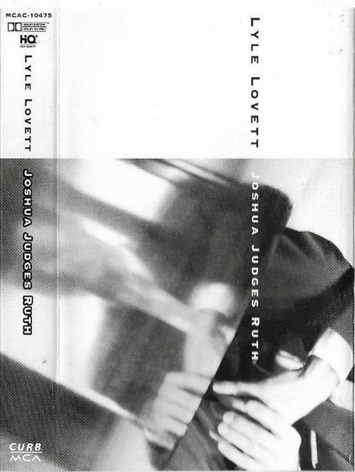 Lyle Lovett Joshua Judges Ruth CASSETTE ALBUM BLUES COUNTRY