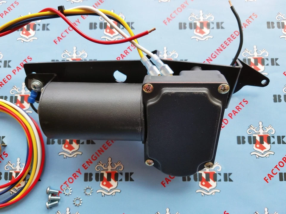 Kit de motor limpiaparabrisas eléctrico Buick Super Roadmaster 1950-1953 | Repuesto 12V | Foto 3 de 3