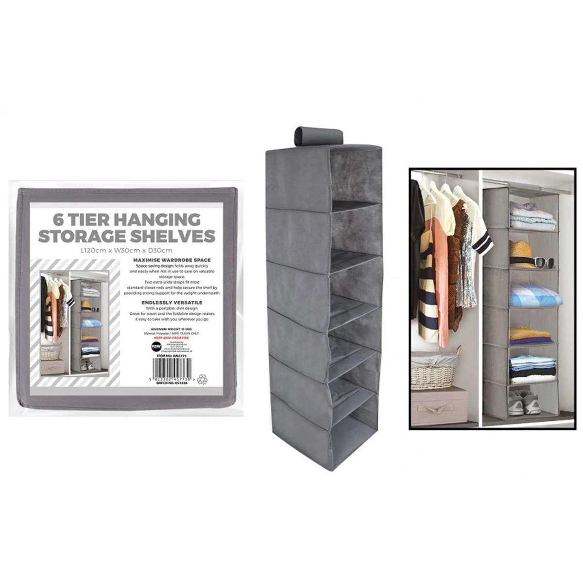 Storage cheap hanging shelves