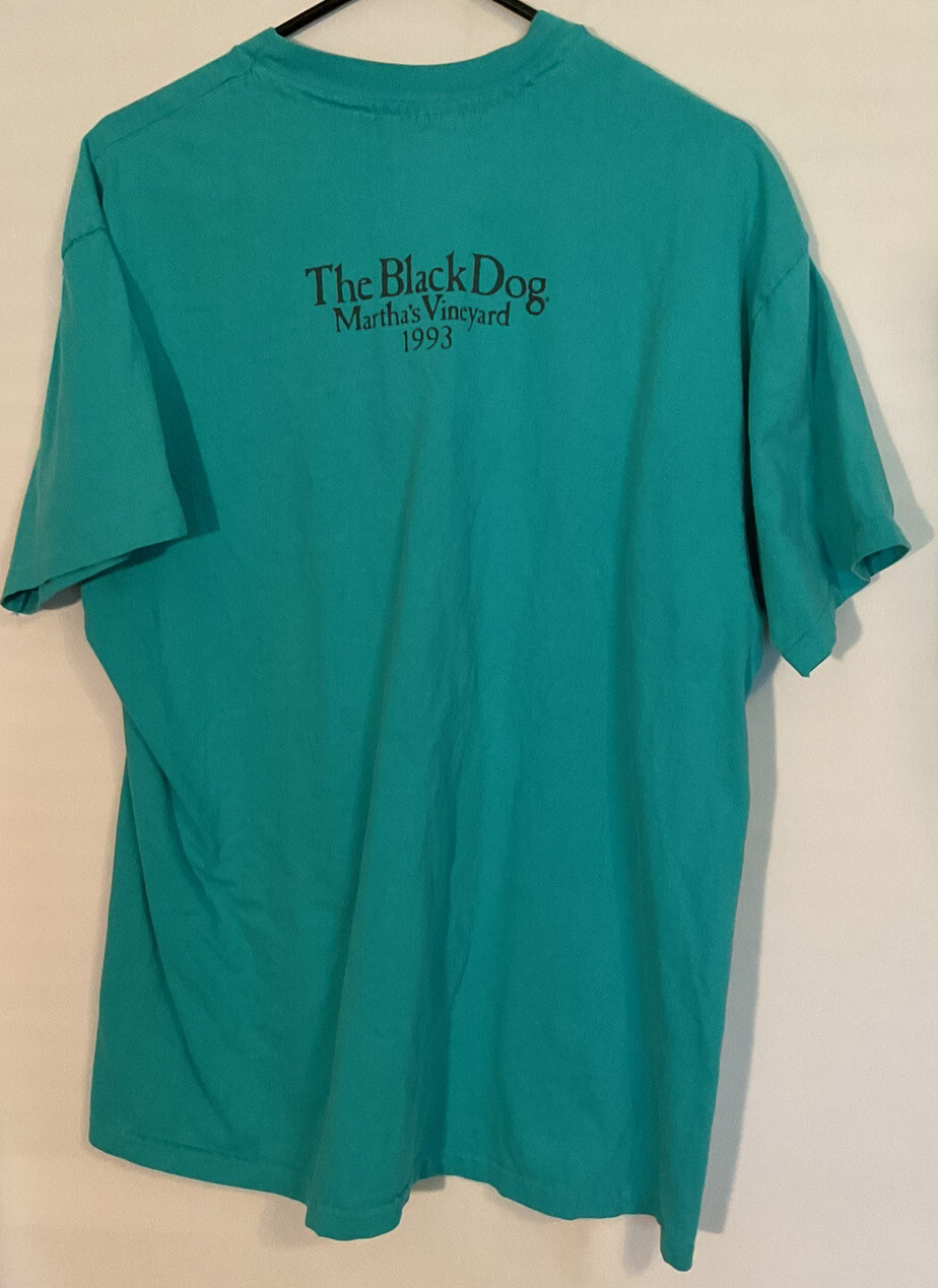 The Black Dog 1993 Vintage Martha's Vineyard Turquois… Gem