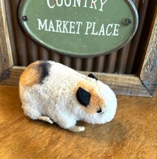 Vintage STEIFF GUINEA PIG Plush "Swinny" Steiff 1960s No button, has his feet.