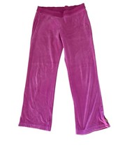 Nike Pink Sweatpants Wide Leg Women s Sz L Vintage Y2K Drawstring Waist