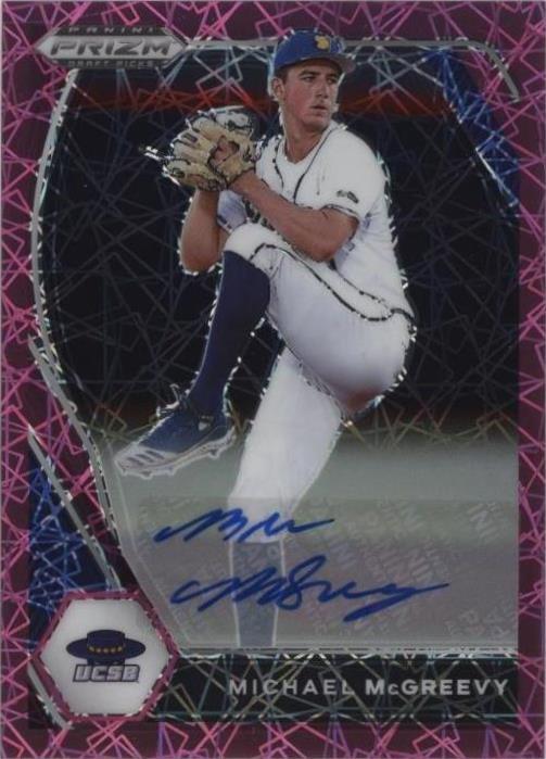 2021 Panini Prizm Draft Picks - Pink Velocity Prizm Autographs #PDP18