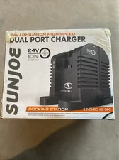 Sun Joe 24v Lithium Ion High Speed Dual Port Charger