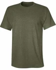 Hanes Mens Ultimate X-Temp T-Shirt Size XL Crew Neck Short Sleeve Heather Green