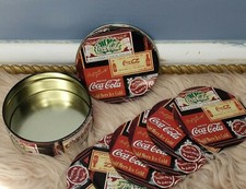 COCA COLA BRAND  6 PIECE COASTER SET