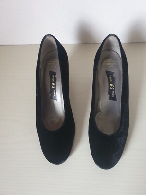 Kennel & Schmenger K+S     Gr. 36/3,5 Damen Pumps Echt Leder  Schwarz org.Karton