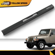 Fit For 97-06 Jeep Wrangler Tj Dash Top Cover Defrost Vent Bezel Trim Black
