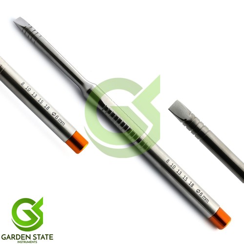 4er Set Implantat Zahnknochenspreader Ridge Splitting Meißel chirurgische Osteotome - Bild 5 von 5