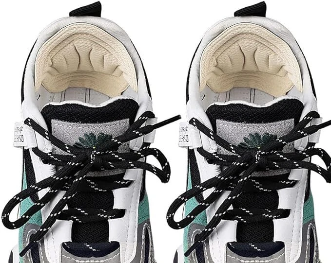 Empuñaduras de talón para zapatos sueltos Almohadillas de cojín de talón Inserciones antideslizantes para zapatos mitad al por mayor Foto 3 de 4