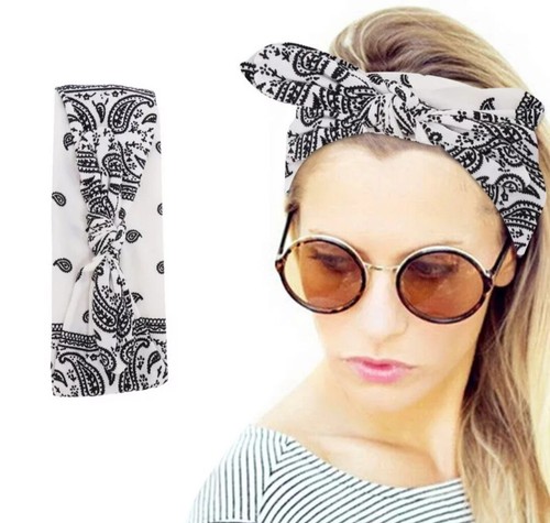 Diademas Mujeres Damas Turbante Yoga Bandas para el Cabello Boho Deportes Bandana Diadema Reino Unido - Imagen 12 de 21