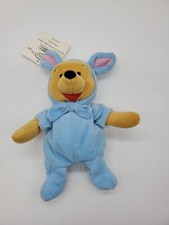 The Disney Store Mini Bean Bag Winnie The Pooh Easter 8" Plush Stuffed Animal