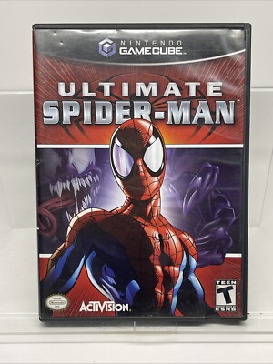 Ultimate Spider-Man (Nintendo GameCube, 2005) Manual Included Tested Works