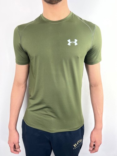 Under Armour Mens T-Shirt Short Sleeve UA Gym Fitness HeatGear Crew Running New - Picture 39 of 42