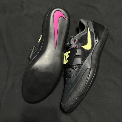 Nike Zoom Rotational 6 Track Throwing Shoes Men 10.5 Volt Pink 685131-004
