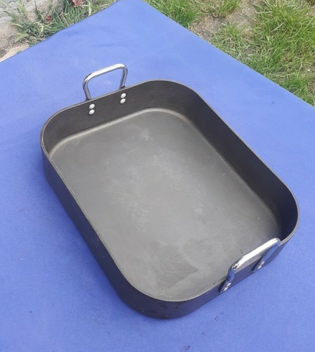 Large Commercial Aluminum Cookware Toledo Ohio Hard Anodized Roaster G6616  Hc | Ebay