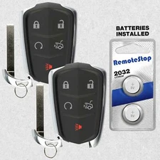 2 For 2015 2016 2017 2018 Cadillac SRX XTS Keyless Smart Prox Remote Key Fob
