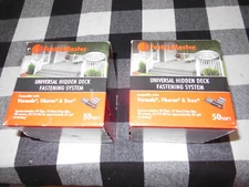 FastenMaster Universal Hidden Deck Fastening System 100 Square Feet (180 clips)