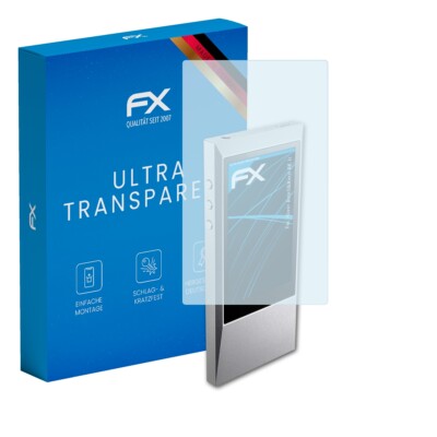 atFoliX 3x Displayschutzfolie für IRiver Astell&Kern AK Jr Schutzfolie klar