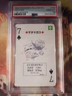 1998 Pokemon Pikachu Yellow Deck Weezing 7 of Spades Playing Card PSA 10