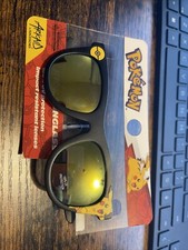 Pikachu Black and Yellow Frame Arkaid Sunglasses 100 UV Protection