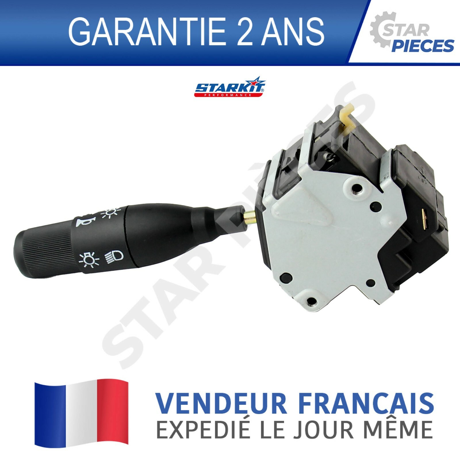 Commodo éclairage pour restaurer l'électricité d'une Renault R19 - 2