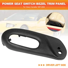 Seat Switch Adjust Panel Bezel Trim Left Driver 12455426 For 97-04 Corvette C5