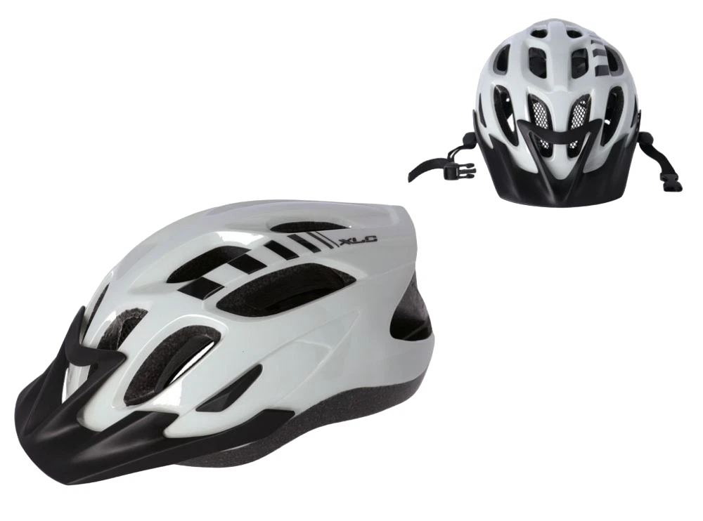 XLC Casco da ragazzo BH-C26, taglia unica, 50-56 cm, bianco