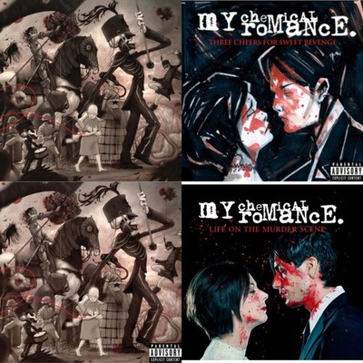 My Chemical Romance - Life On The Murder Scene & Black Parade (X) (Picture Disc)