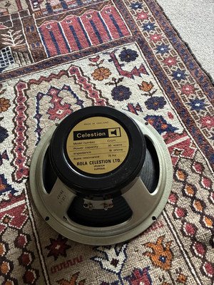 Celestion 12 Zoll Lautsprecher - T1217 von 1975 mit original Kurt Mueller Konus
