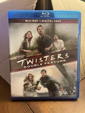 Twisters Double Feature Blu-ray+Digital Code ⚠️OPEN BOX⚠️
