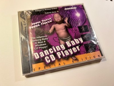 SEALED Dancing Baby CD Player For Windows 95/98/NT Vintage Software