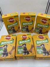 PEDIGREE 6er PACK (6x500g) Snacks Biscrok Hunde Leckerlie Hundekekse Multi Mix %