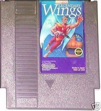 NES NINTENDO  ENTERTAINMENT SYSTEM GAME LEGENDARY WINGS CAPCOM PAK