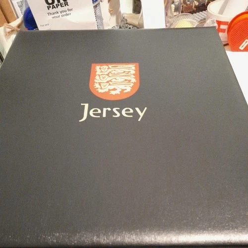 Jersey First Day Cover collection in davo album 1999 - 2003 with 56 FDC