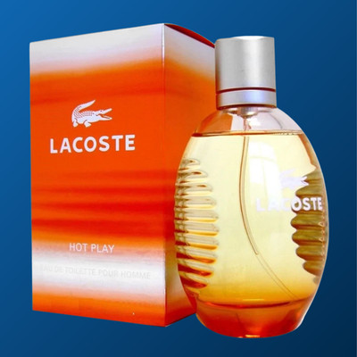 Authentic Lacoste Red Pour Homme 125ml Eau de Toilette Spray