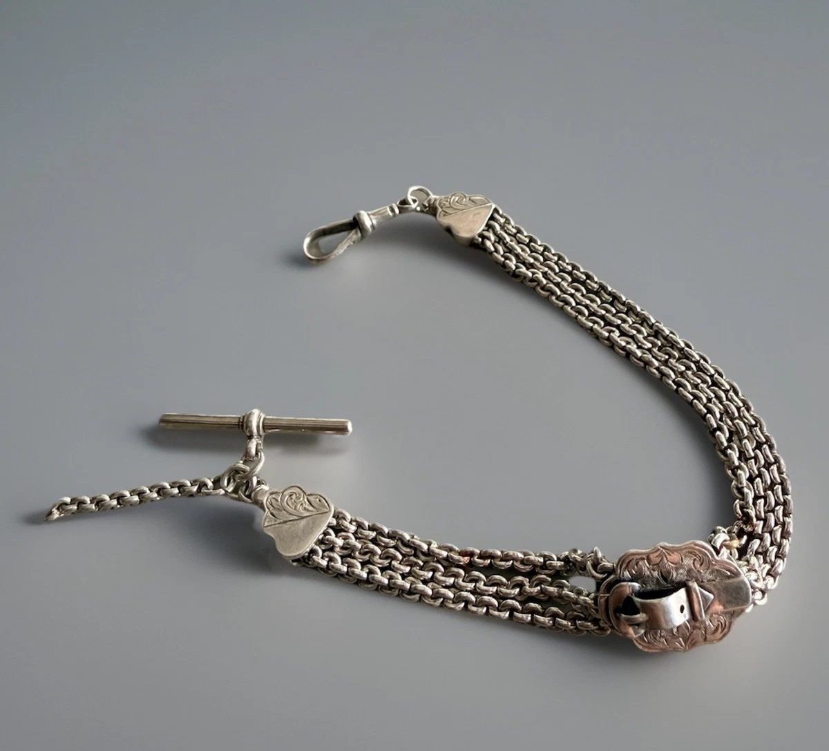 Silver Pre 1920 Year Manufactured Watch Chains for sale | eBay